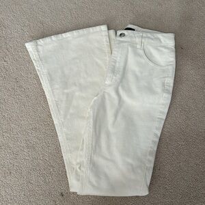 forever 21 velvet ribbed bell bottoms